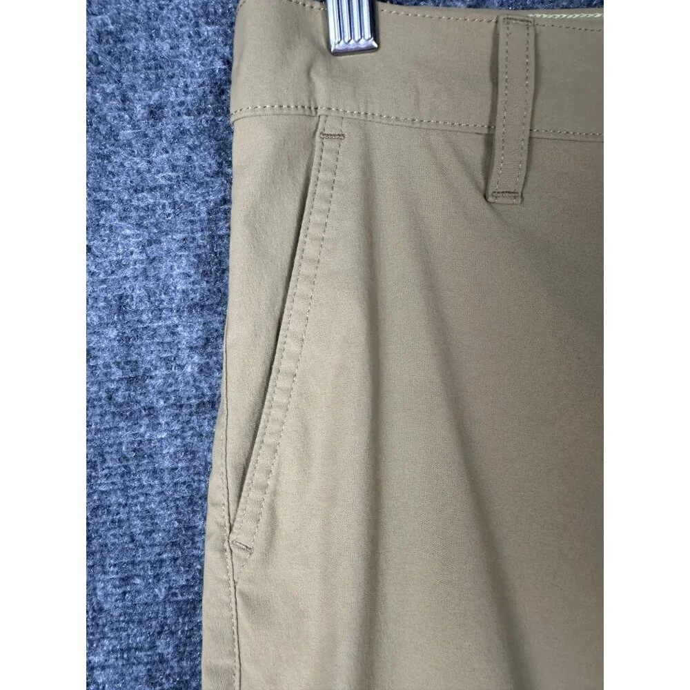 Eddie Bauer Mens Golf Pants Khaki 32x30 Hiking Outdoor Performance Stretch‎ Tan